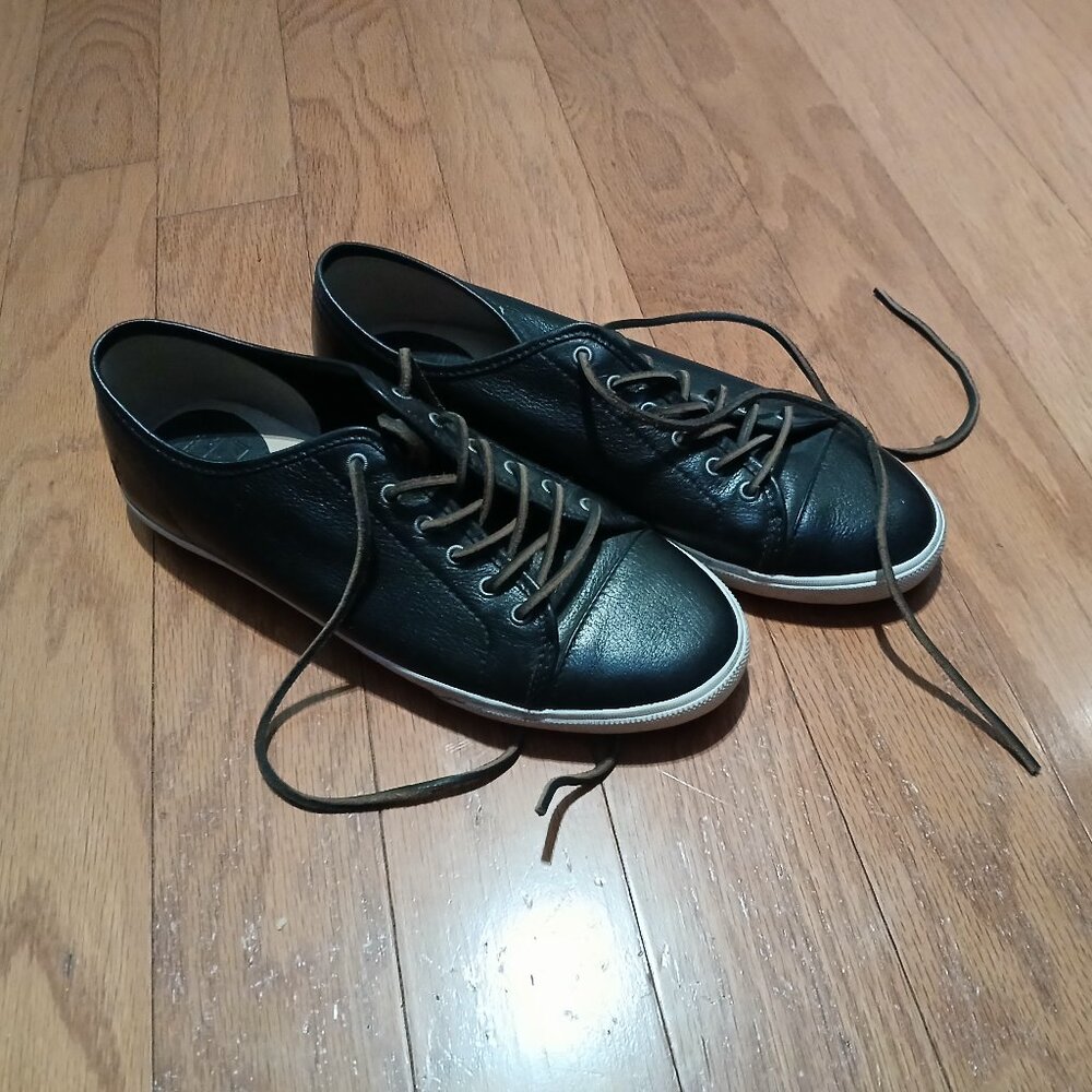 Frye low lace leather sneakers